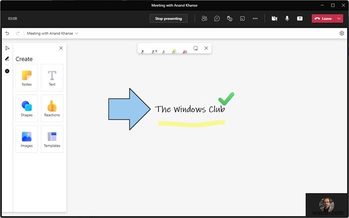 Microsoft Teams에서 화이트보드를 사용하는 방법 