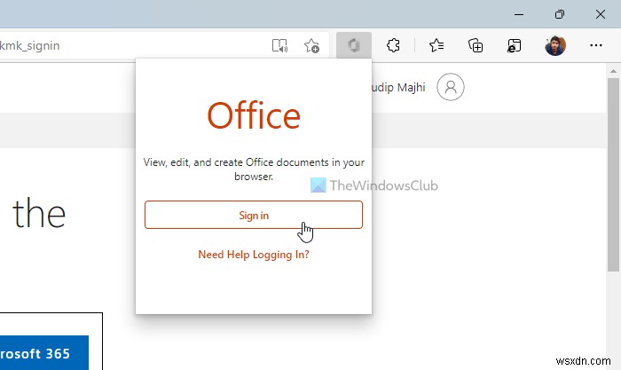 Office Online 확장 프로그램을 사용하여 Edge 및 Chrome에서 Office 문서 만들기 