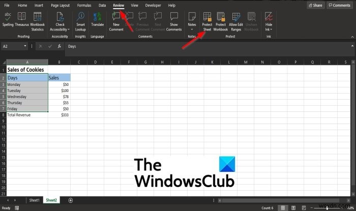 보호하기 위해 Microsoft Excel 수식에서 셀을 잠그는 방법 