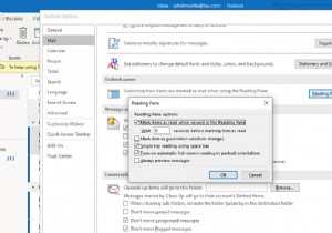 Outlook 이메일은 읽은 후에도 읽지 않은 상태로 남아 있습니다.