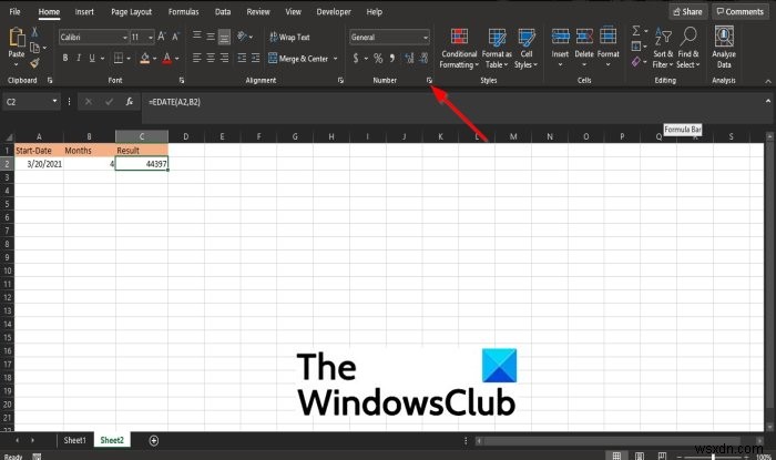 Microsoft Excel에서 일련 번호를 날짜로 변환하는 방법 