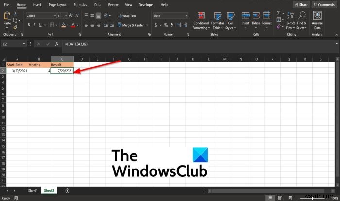 Microsoft Excel에서 일련 번호를 날짜로 변환하는 방법 