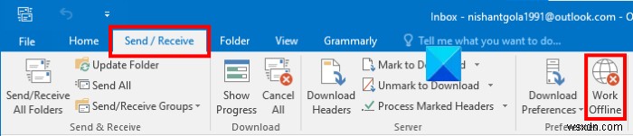 Microsoft Exchange 관리자가 변경하여 Outlook을 종료하고 다시 시작해야 합니다