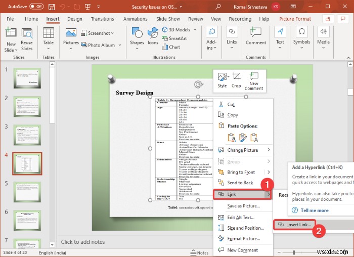 Microsoft PowerPoint에서 마우스 오버 텍스트 효과를 만드는 방법 