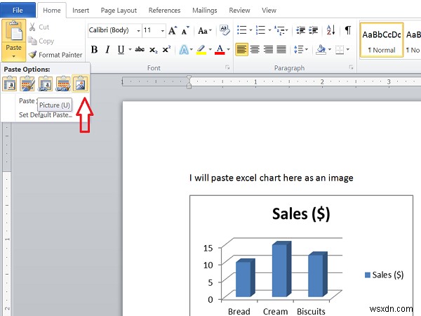 Excel 차트를 이미지로 쉽게 내보내는 방법