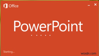 복사 붙여넣기가 PowerPoint에서 작동하지 않습니다. PowerPoint를 불안정하게 만들 수 있는 문제가 발생했습니다. 