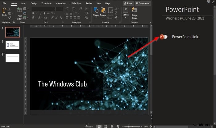 PowerPoint 파일을 OneNote로 가져오는 방법 