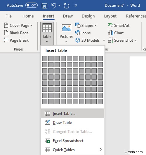 Microsoft Word에서 레스토랑 메뉴를 만드는 방법