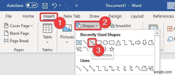 Microsoft Word에서 Fishbone 다이어그램을 만드는 방법