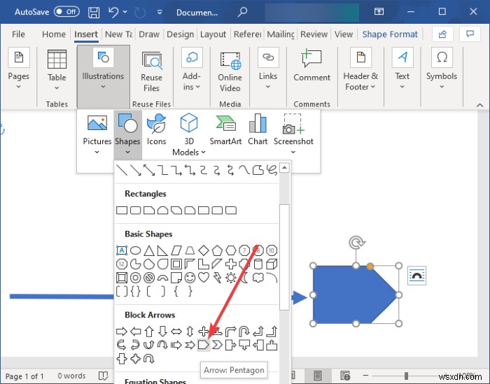 Microsoft Word에서 Fishbone 다이어그램을 만드는 방법