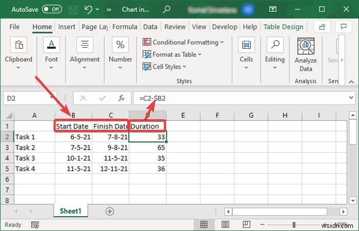 Microsoft PowerPoint에서 Gantt 차트를 만드는 방법 