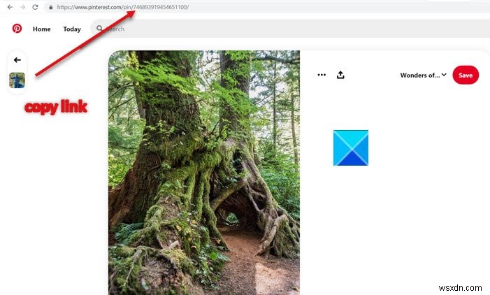 OneNote 또는 Word에 Pinterest 핀을 삽입하는 방법