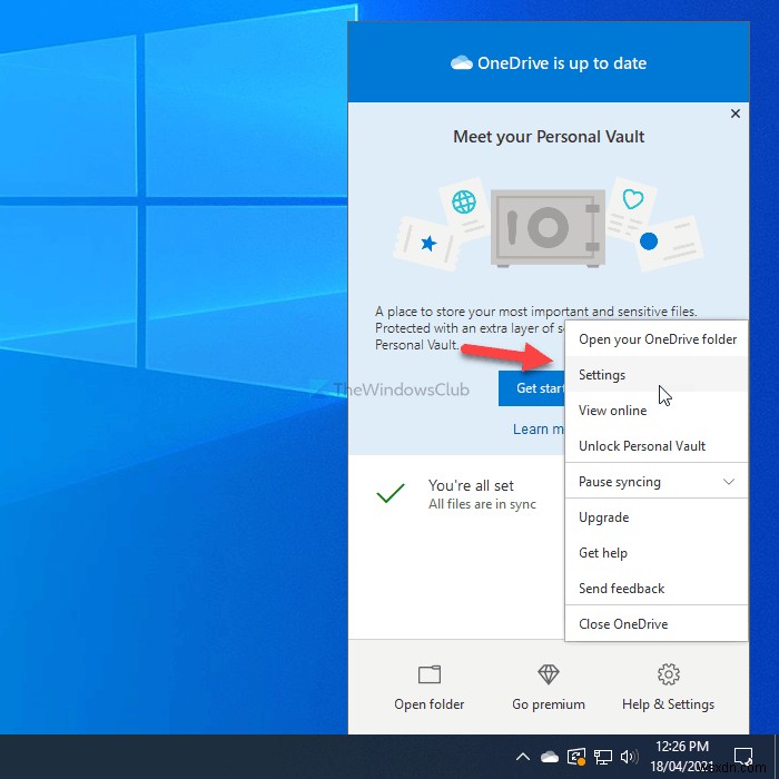 Windows 11/10에서 OneDrive 공유 파일 알림을 끄는 방법 