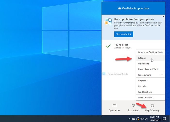 Windows 11/10에서 OneDrive 오늘 알림을 끄는 방법 