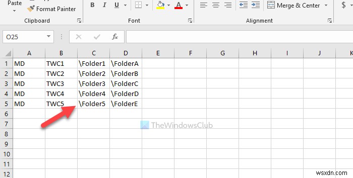 Excel에서 한 번에 여러 폴더를 만드는 방법 