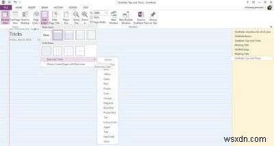 OneNote를 최대한 활용하는 데 도움이 되는 OneNote 생산성 팁