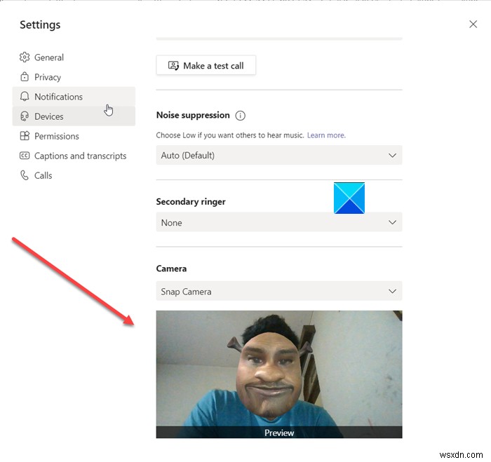 Microsoft Teams에서 Snapchat 필터를 사용하는 방법 
