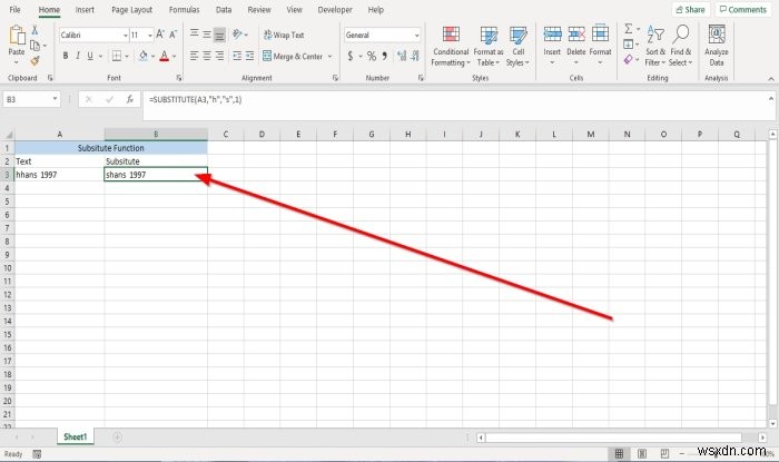 Microsoft Excel에서 대체 및 바꾸기 기능을 사용하는 방법 