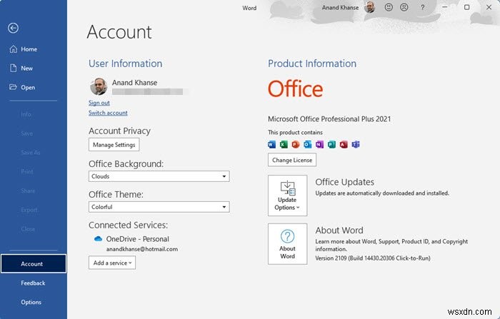 Windows 11에서 Microsoft Office 2021 또는 Office 365를 활성화하는 방법 
