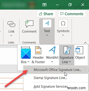 Microsoft Excel에서 디지털 서명을 추가하거나 제거하는 방법 