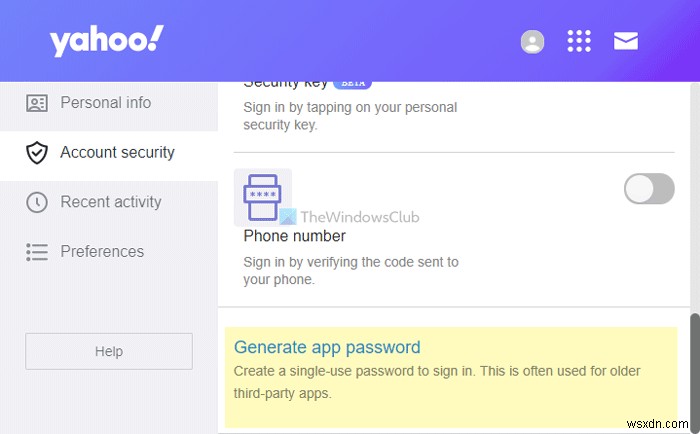 Outlook에서 Yahoo Mail에 연결할 수 없습니다. 비밀번호를 계속 묻습니다