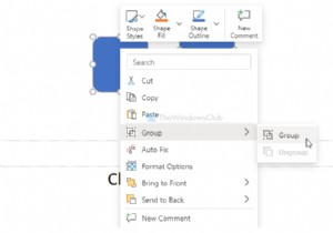 PowerPoint Online 및 Google Slides에서 개체를 그룹화하거나 그룹 해제하는 방법 