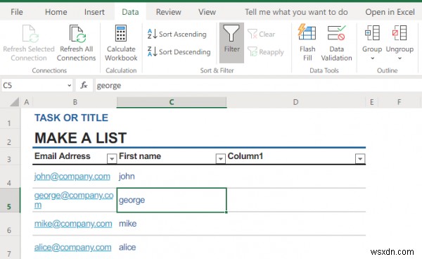 빠른 작업을 위한 Microsoft Excel 시간 절약 트릭