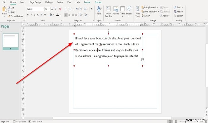 Microsoft Publisher에서 문자, 줄 또는 단락 간격 도구를 사용하여 간격을 변경하는 방법