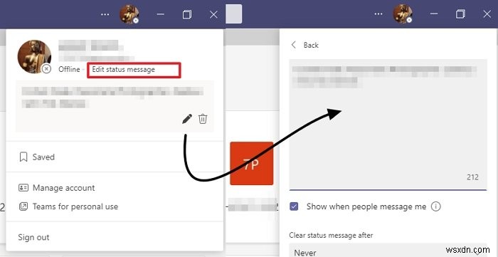 Microsoft Teams 상태가 부재 중에서 멈춤 