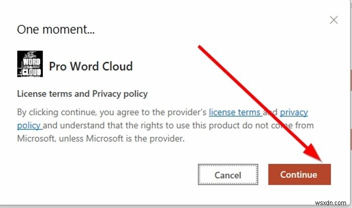 Microsoft PowerPoint에서 단어 구름을 만드는 방법 