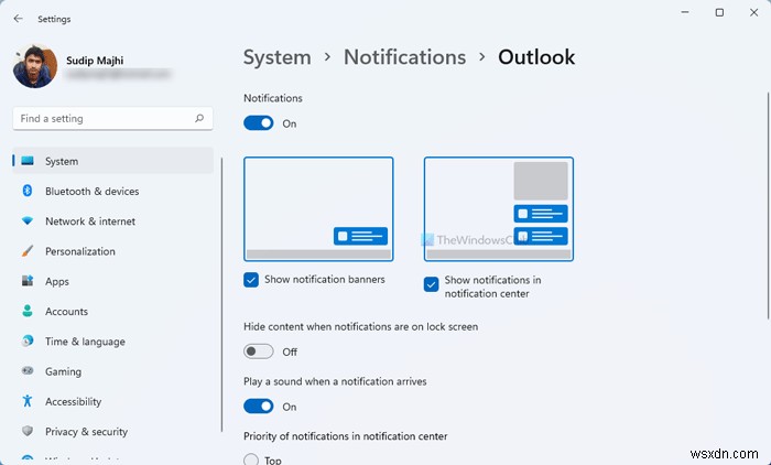 Windows 11/10에서 Microsoft Outlook 알림이 작동하지 않음 