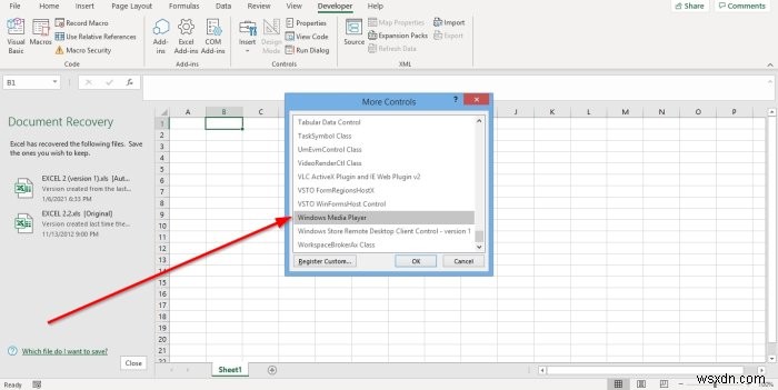Microsoft Excel에서 비디오 및 오디오를 재생하는 방법 