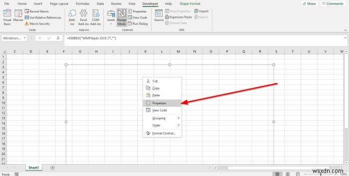 Microsoft Excel에서 비디오 및 오디오를 재생하는 방법 