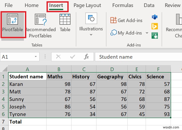 Excel에서 피벗 테이블 및 피벗 차트를 만드는 방법 