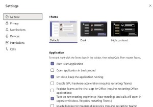 Microsoft Teams 높은 메모리 및 CPU 사용 문제 수정