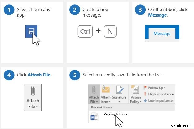 Microsoft Outlook 팁 및 요령 및 eBook 다운로드 