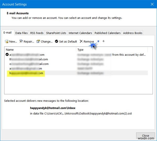 중단 없는 전자 메일 액세스를 위해 Outlook을 Outlook.com에 다시 연결 