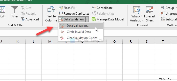 Excel 및 Google 스프레드시트에서 글자 수 제한을 설정하는 방법 