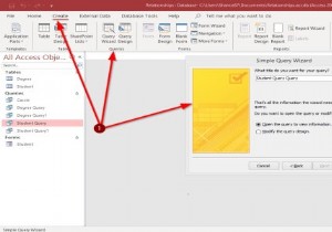 Microsoft Access에서 쿼리를 만들고 수정하는 방법 
