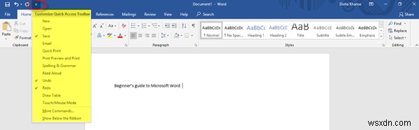 초보자를 위한 Microsoft Word 튜토리얼 – 사용법 안내