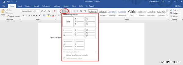 초보자를 위한 Microsoft Word 튜토리얼 – 사용법 안내