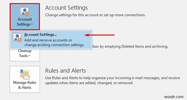 Outlook에서 보고된 오류(0x80042109) 보내기 또는 받기 
