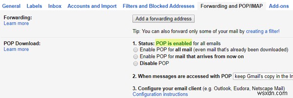 보고된 오류(0x80042108):Outlook이 수신(POP3) 이메일 서버에 연결할 수 없습니다. 