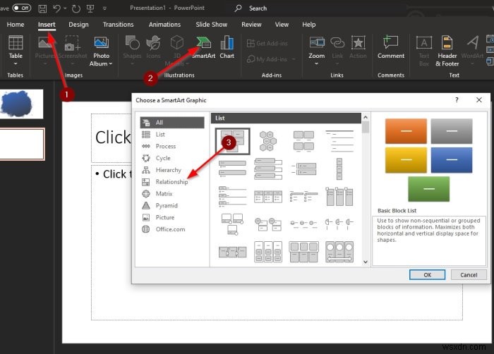 Microsoft PowerPoint에서 벤 다이어그램을 만드는 방법 