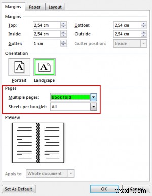 Microsoft Word로 소책자 또는 책을 만드는 방법 