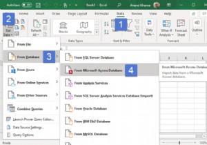 Microsoft Access 데이터를 Microsoft Excel로 가져오는 방법 