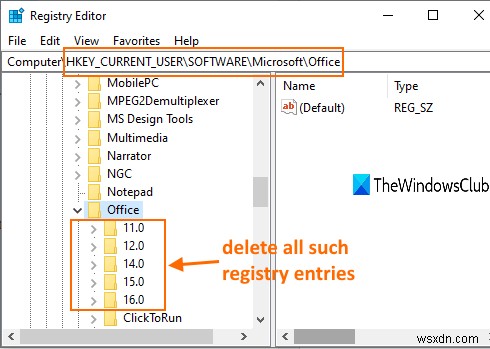 Microsoft Office 오류 코드 0x426-0x0 수정 