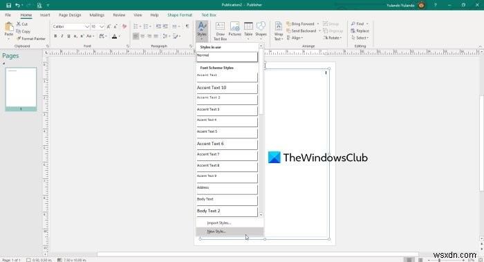 Microsoft Publisher 팁 및 요령 – Publisher 사용 방법 