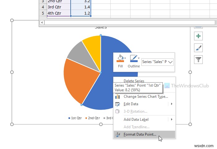 Word, Excel, PowerPoint에서 기본 차트 색상을 변경하는 방법 