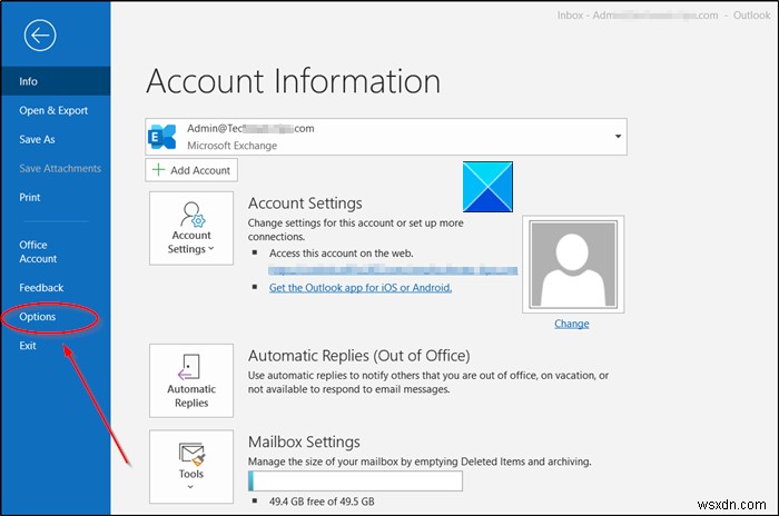 Windows 10의 Outlook에서 전자 메일에 회신할 때 글꼴 크기 변경 
